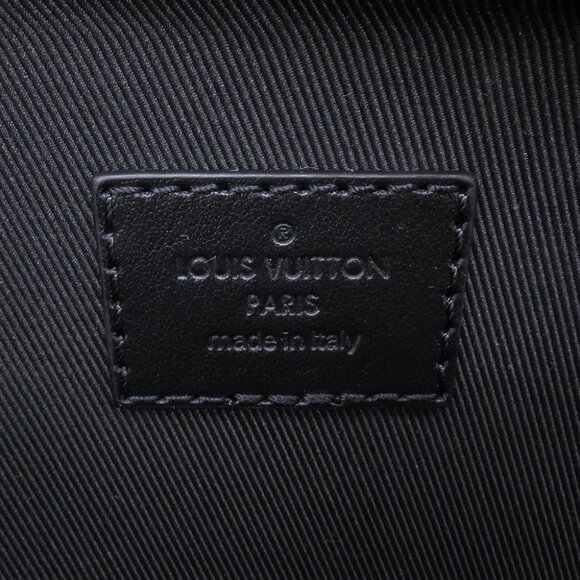 LOUIS VUITTON Handle ・ Soft Trunk Monogram/Taurillon Leather Noir M59163 - Picture 11 of 12